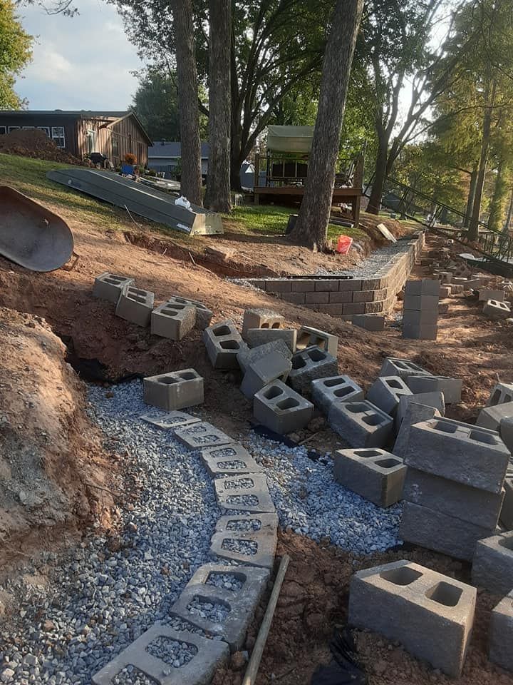 Hardscaping for Mendoza landscaping and lawn care in England, AR