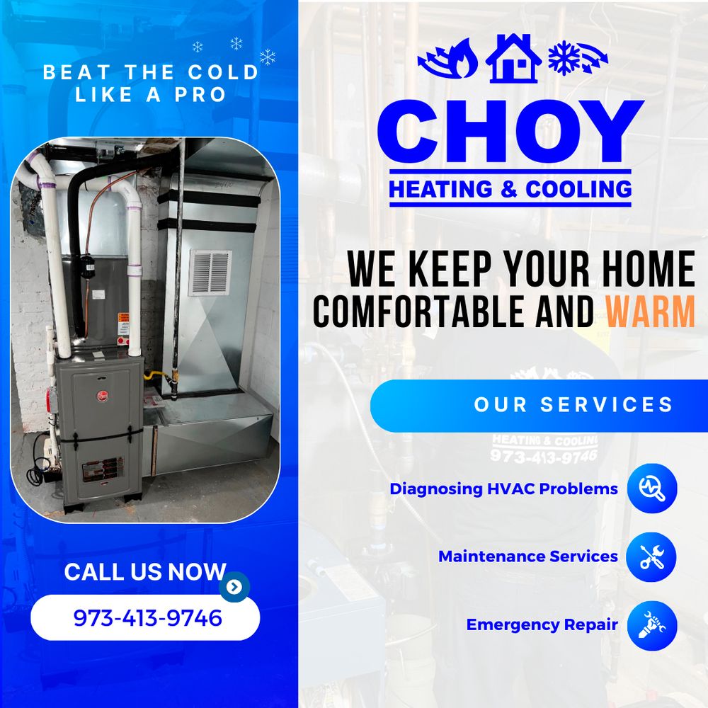 Installation of HVAC Systems for Choy Heating & Cooling in Jersey City, NJ
