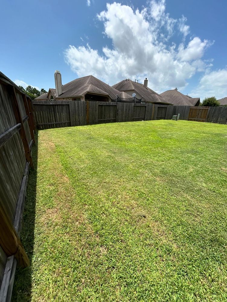 Our professional mowing service ensures a pristine, well-manicured lawn with precise cutting, edging, and debris removal. Enhance your home's curb appeal effortlessly with our reliable and efficient solutions tailored to your needs. for Faith LEC Services LLC in Houston, TX