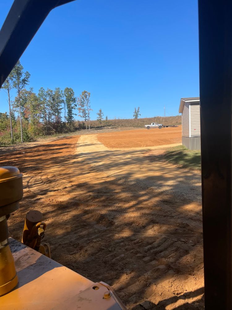 Driveway build  for H&H Dirt Work in Corinth, MS