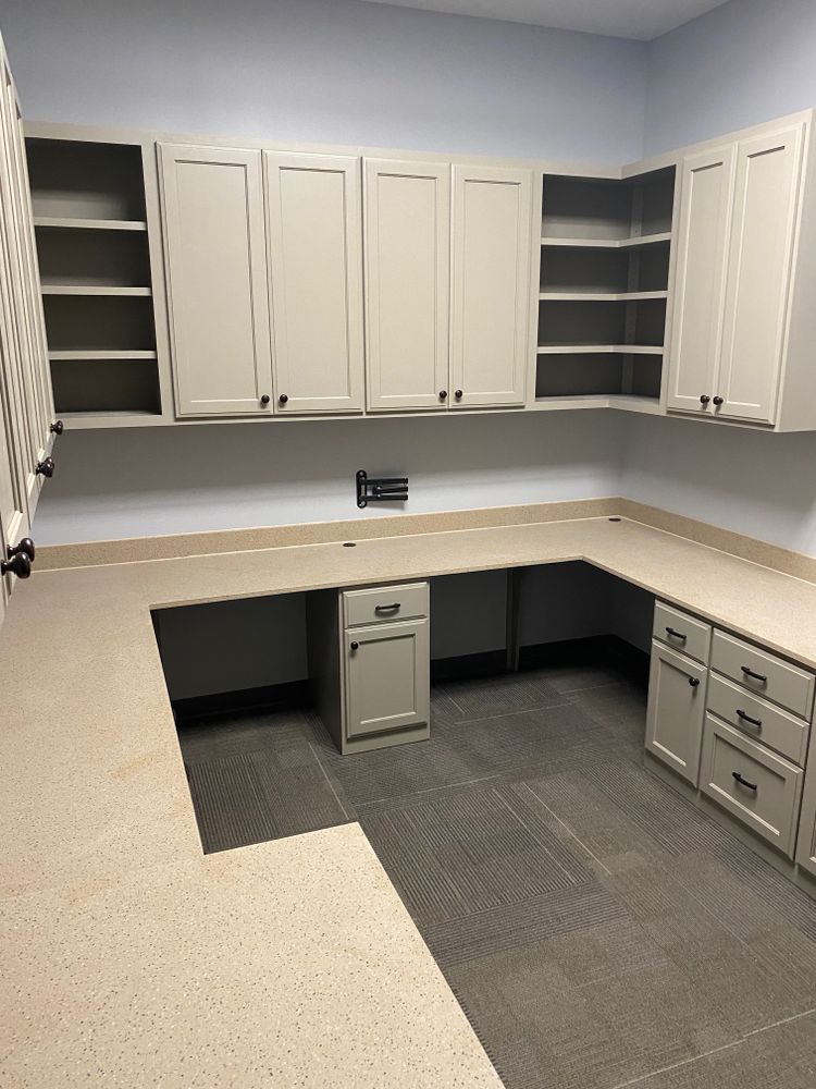 Commercial Cabinetry for Cornerstone Hardwood Designs in Heber Springs, AR