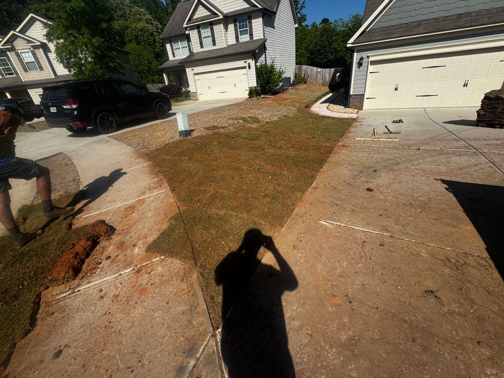 All Photos for Deeply Rooted Lawns – Hydroseeding & Sod Installation Services in Winder, GA