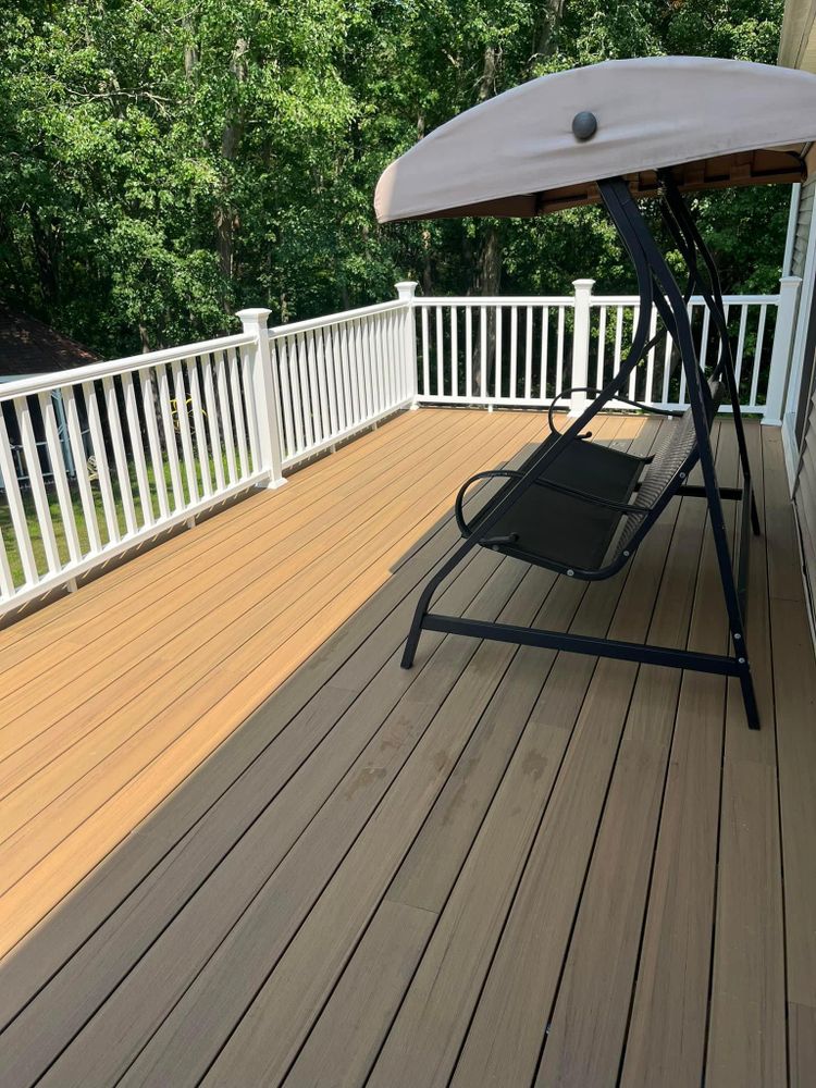 Our Deck & Patio Installation service offers homeowners a professional and hassle-free solution to adding an elegant and functional outdoor living space to their homes. for Laura Mae Properties in Wolcott, CT