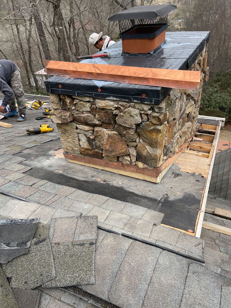 Chimney for RJ Roofing of WNC in Brevard, NC
