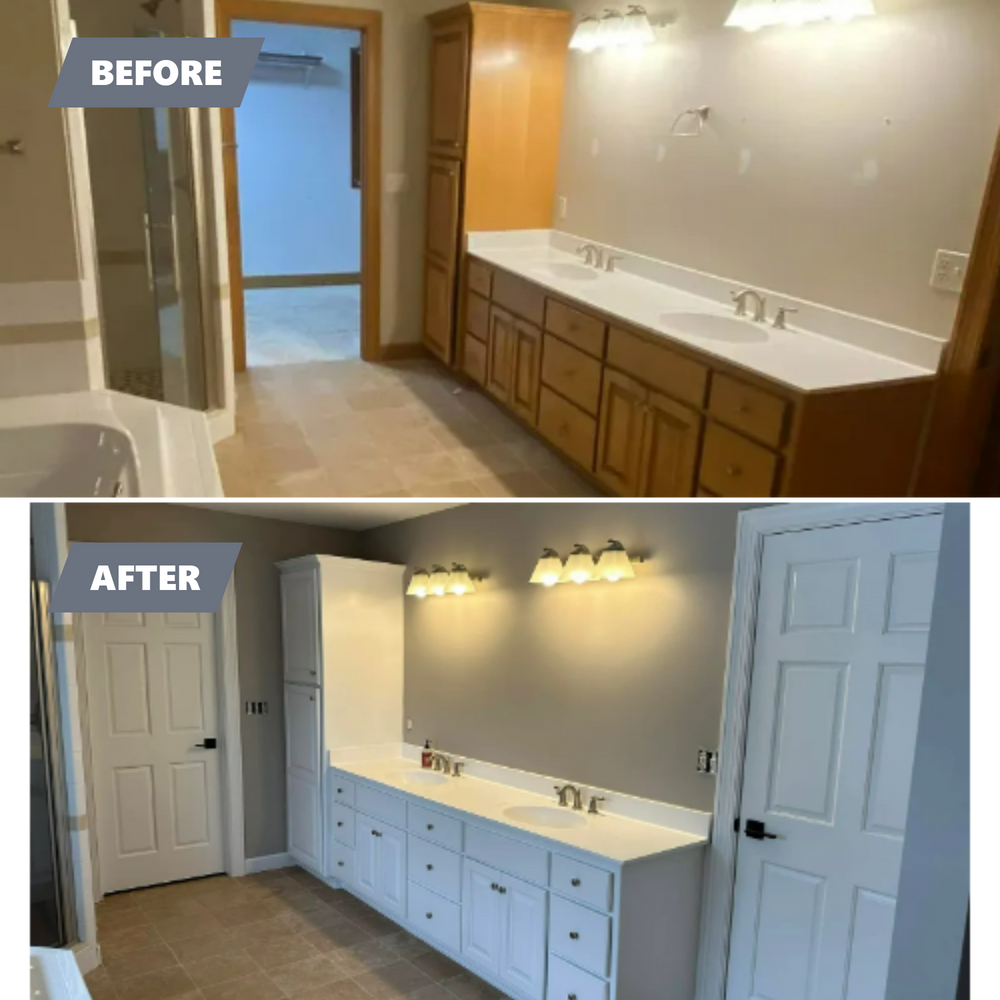 Cabinets for Paint Kings LLC in Sheboygan, WI