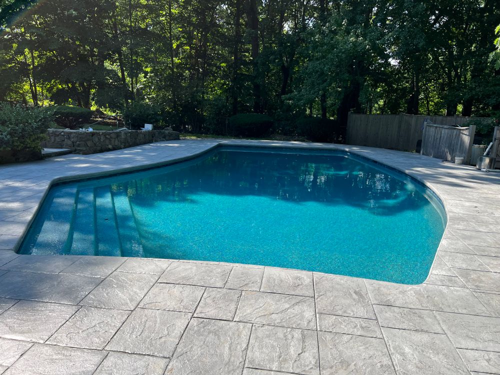 Construction for Full Service Pools in Andover, MA