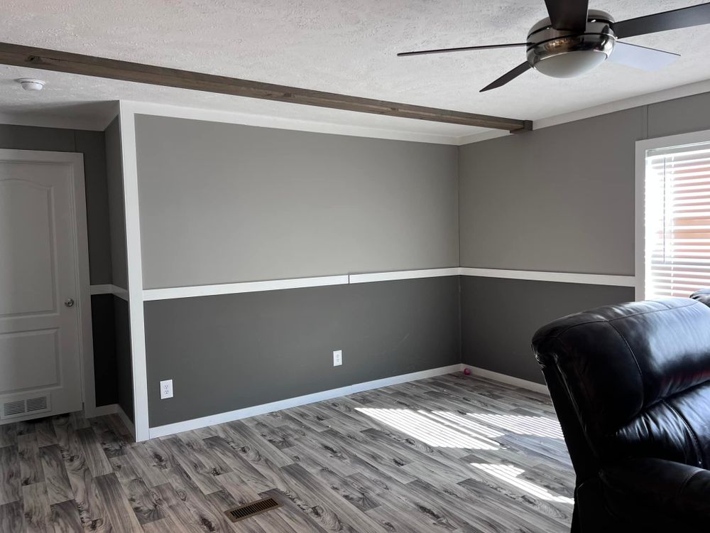 Enhance your home's appeal with our professional interior and exterior painting services, ensuring exceptional durability and a flawless finish that complements all your remodeling projects. Transform spaces both inside and out today. for Jacques Home Services in Danville, AL