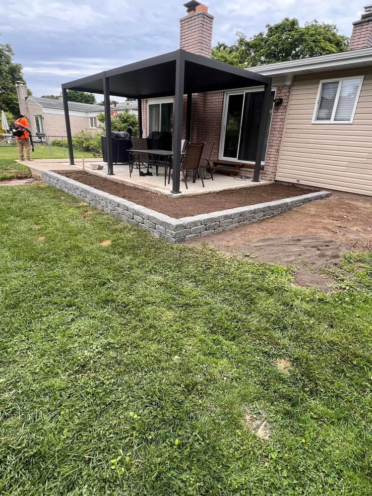 Transform your outdoor space with our expert patio construction service. We design and build durable, beautiful patios tailored to enhance your home’s aesthetic and provide a perfect place for relaxation. for Alltimate Outdoor Services in Warren, MI