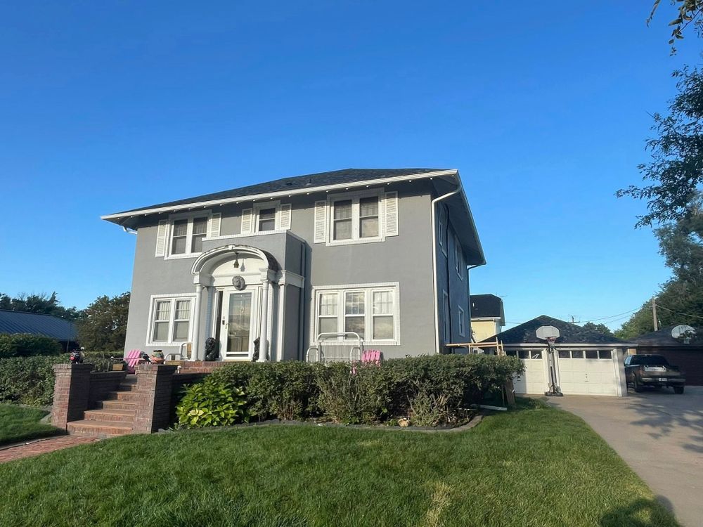 Aluminum Gutters Installation for The Gutter Man Seamless in Kearney, NE