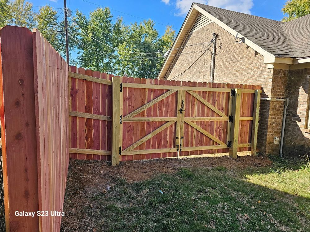 Enhance your property's security and aesthetics with our expert gate installation and repair services. We ensure durable, reliable gates tailored to your needs for both new installations and existing gate repairs. for Stewart Fencing in Mason, TN