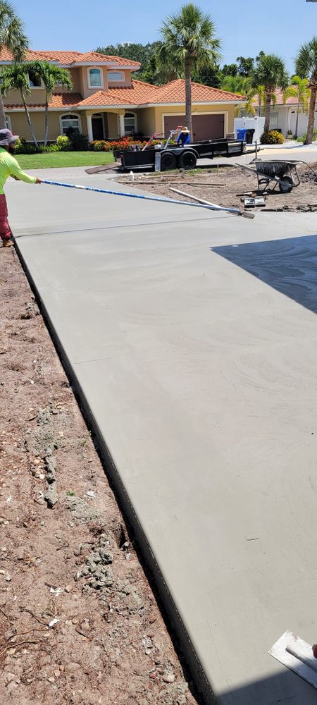 Our Sidewalk Installation service offers durable, professionally-crafted sidewalks that enhance curb appeal and ensure safety. Trust our expert team for precision installation tailored to meet your home's unique style and needs. for Ferrer Construction in Arcadia, FL