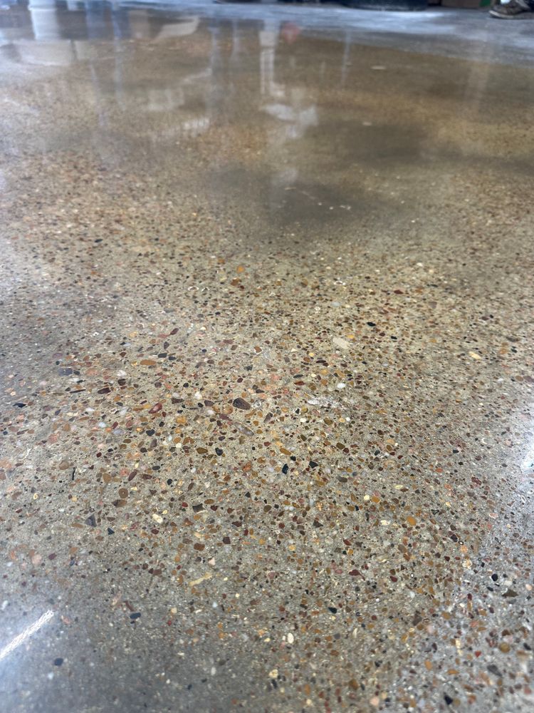 Polished Concrete  for Texas Curb N Borders in Houston, TX