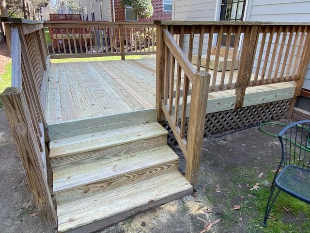 Transform your outdoor space with our expert Deck & Patio Installation service, offering durable materials and customized designs to enhance relaxation and entertainment, tailored exclusively to complement your home's unique style. for G Hays Construction in Virginia Beach, VA