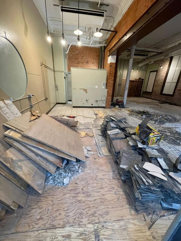 Our Debris Removal service ensures your site is swiftly cleared of all demolition waste, promoting a clean and safe space for reconstruction or landscaping, while saving you time and effort. for Quality Demo Services LLC in Lawrence, MA