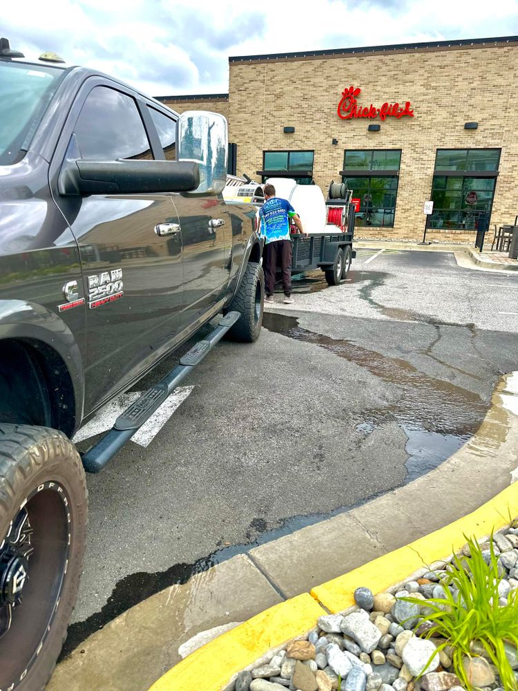 Pressure Washing for Detailed Power Washing & Holiday Lights in Fredericksburg, VA