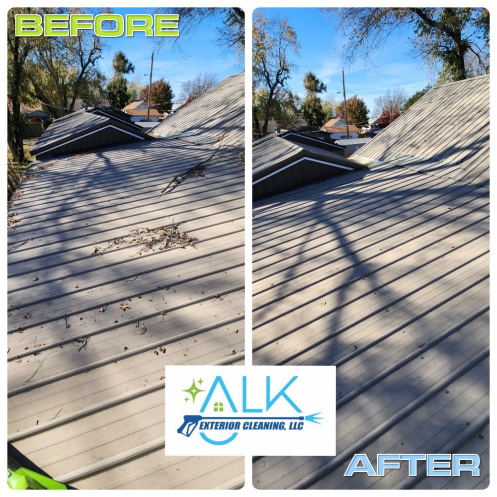 Gutter Clean-Outs & Brightening for ALK Exterior Cleaning, LLC in Burden, KS