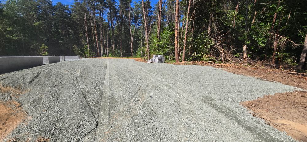 Site Preparation for C.A. Sherry Land Improvement, LLC. in Louisa, VA