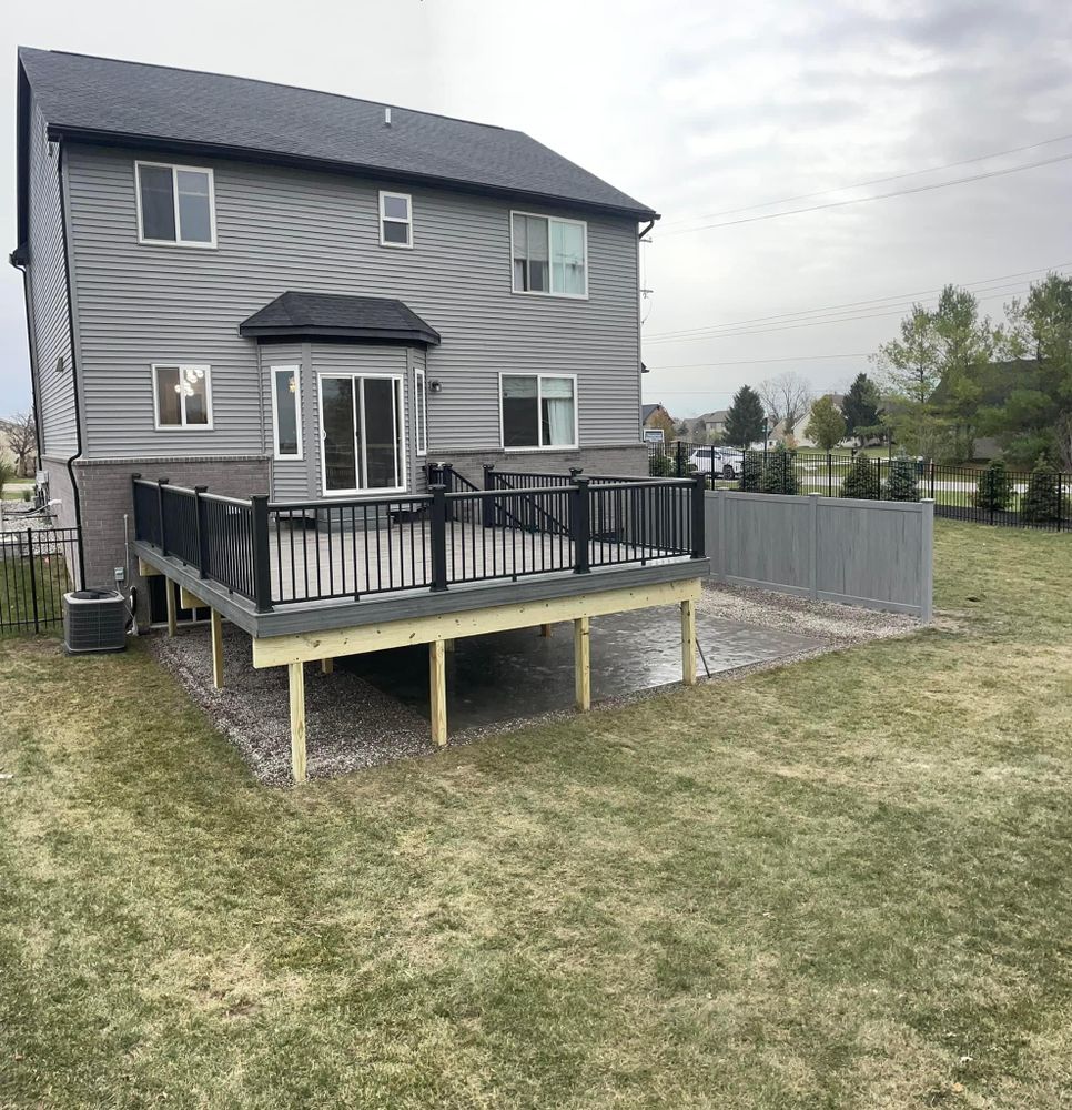 Deck & Patio Installation for BASE Contracting in Dundee,  MI