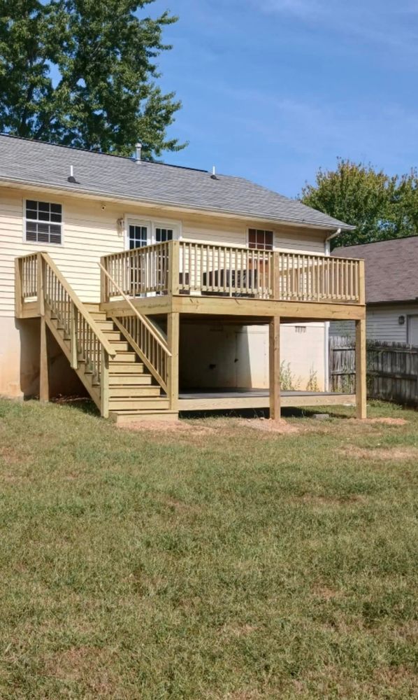 Transform your outdoor space with our expert deck repair service. We restore beauty and safety to worn-out decks, ensuring we withstand weather elements for years of enjoyment. Quality craftsmanship guaranteed. for Deck Escapes and Outdoor Living  in Knoxville, TN