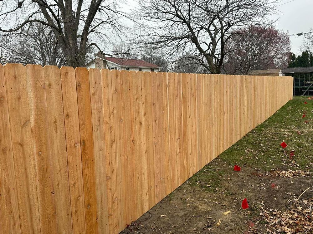 Fence Installation for Illinois Fence & outdoor co. in Kewanee, Illinois