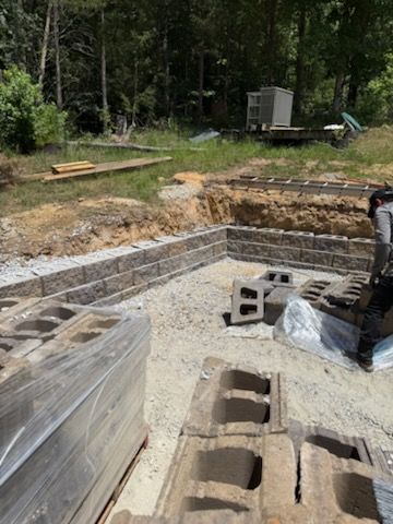 Retaining Wall Construction for Alvarez Landscape & Hardscape Service in Rock Hill, SC