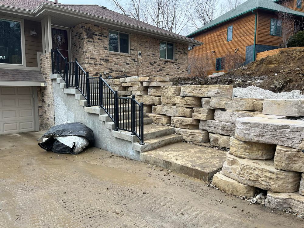 Hardscaping for Raccoon Valley Lawn Care in Des Moines, IA