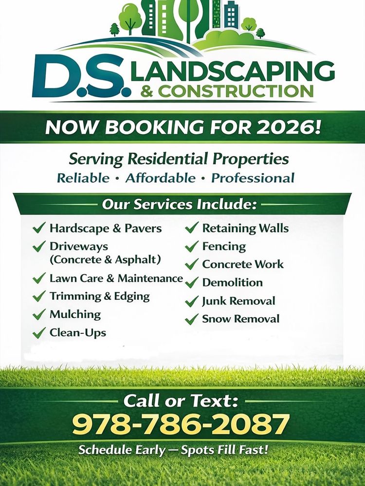 All Photos for D.S. Landscaping & Construction in Essex County, MA