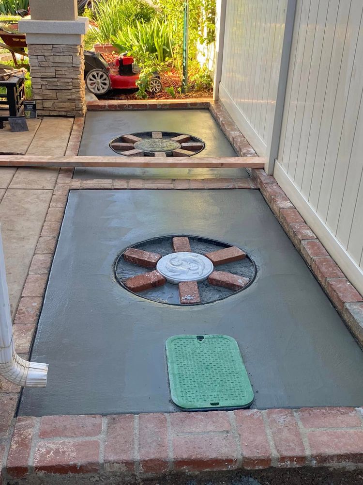 Enhance your home's durability with our Concrete Construction & Repair services, ensuring long-lasting foundations, seamless driveways, and flawless patios using expert craftsmanship for superior strength and aesthetic appeal. for Robs Painting and Home Repairs in San Bernardino, CA