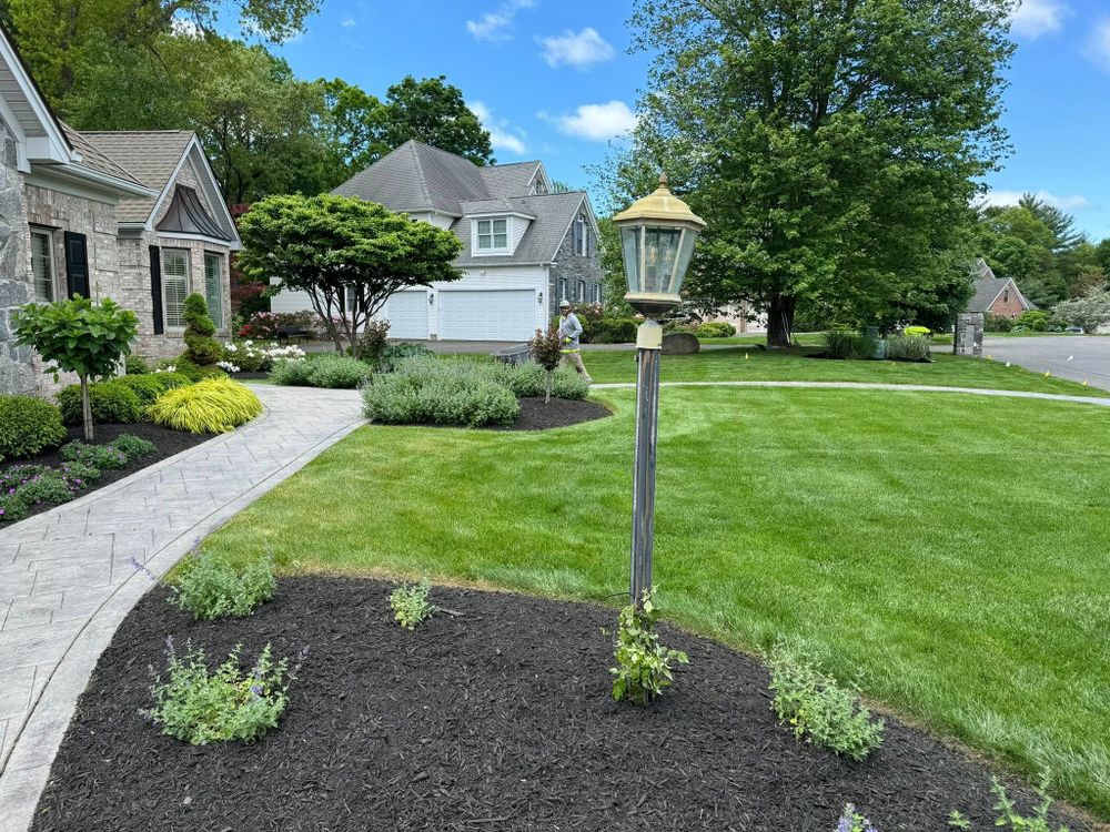 Mowing for Adams Landscaping in Springfield, MA