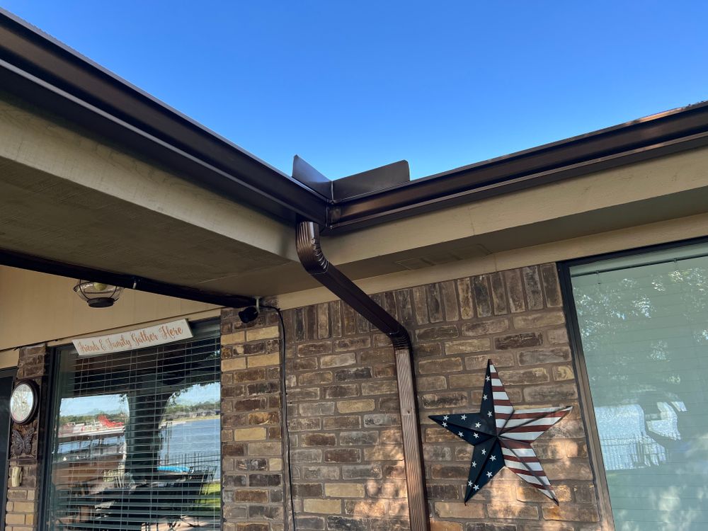 Gutters for BP Roofing Enterprises LLC in Granbury, TX