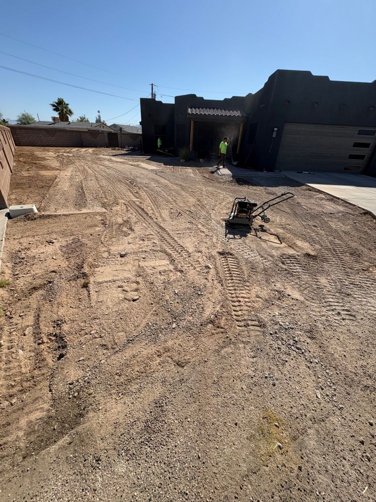 Grading & Clean up for Top Notch Landscape Services LLC in Mohave Valley, AZ