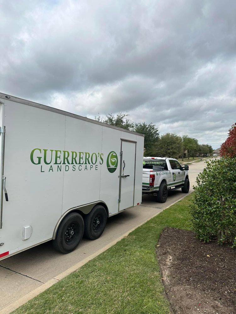 Seasonal color changes for Guerrero's Landscape in Fort Worth,  TX