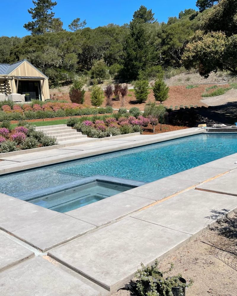 Enhance your outdoor space with our durable and stylish concrete decks, designed for beauty and longevity. Perfectly complementing pools and spas, we provide a safe, non-slip surface for family enjoyment. for Supreme Pools Inc in Monterey County, CA