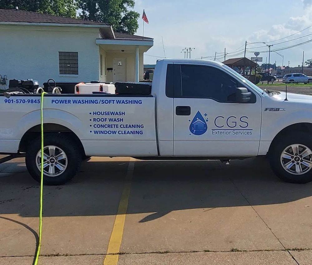 Pressure washing for CGS Facility Mgmt in Memphis, TN