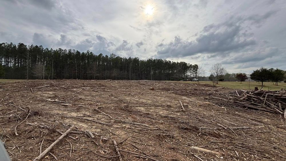 Excavation for Bryant's Land Services in Forsyth, GA