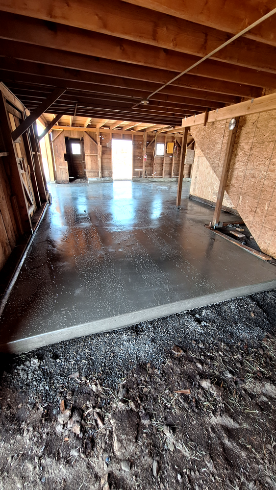 Shop/Slab On Grade Floors  for Richardson Restoration and Concrete in Ellensburg, WA