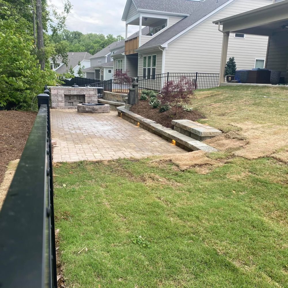 Hardscaping for L & C Landscaping in Statesville, NC