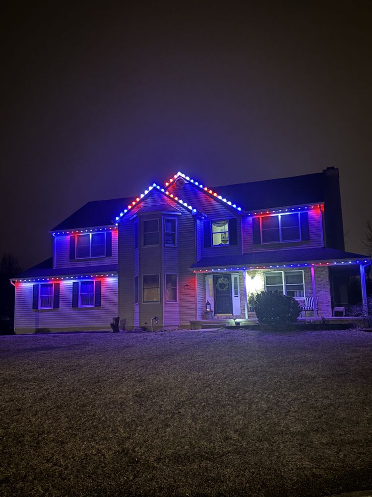 Permanent Lighting for Happy Holiday Christmas Lighting in Mullica Hill, NJ