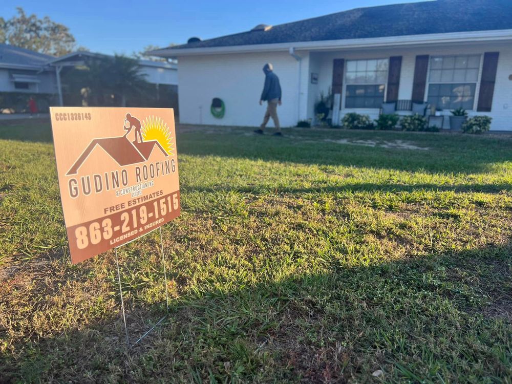 Roofing for Gudino Roofing & Construction in Winter Haven, FL