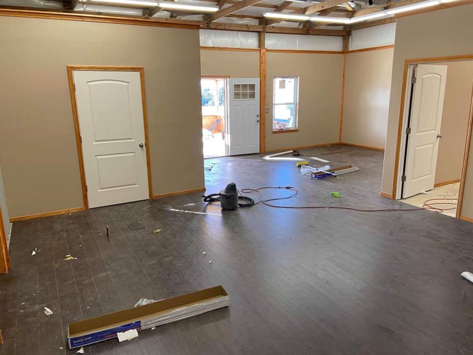 Interior Renovations for A’Hearn Construction  in Prague, OK