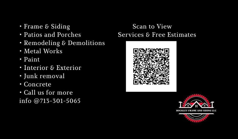 Roofing for Hockley Frame and Siding LLC in Hockley, TX