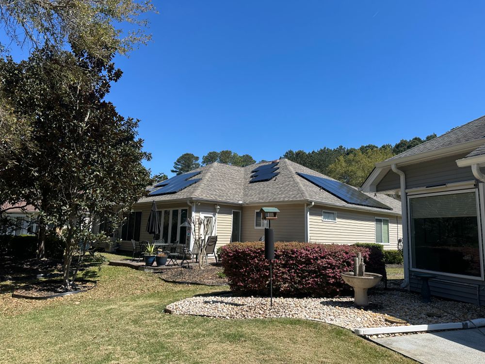 Enhance your solar panel efficiency with our expert cleaning service, complementing our comprehensive soft brushing! It will Maximize energy output today! for Premier Softwash in Bluffton, SC