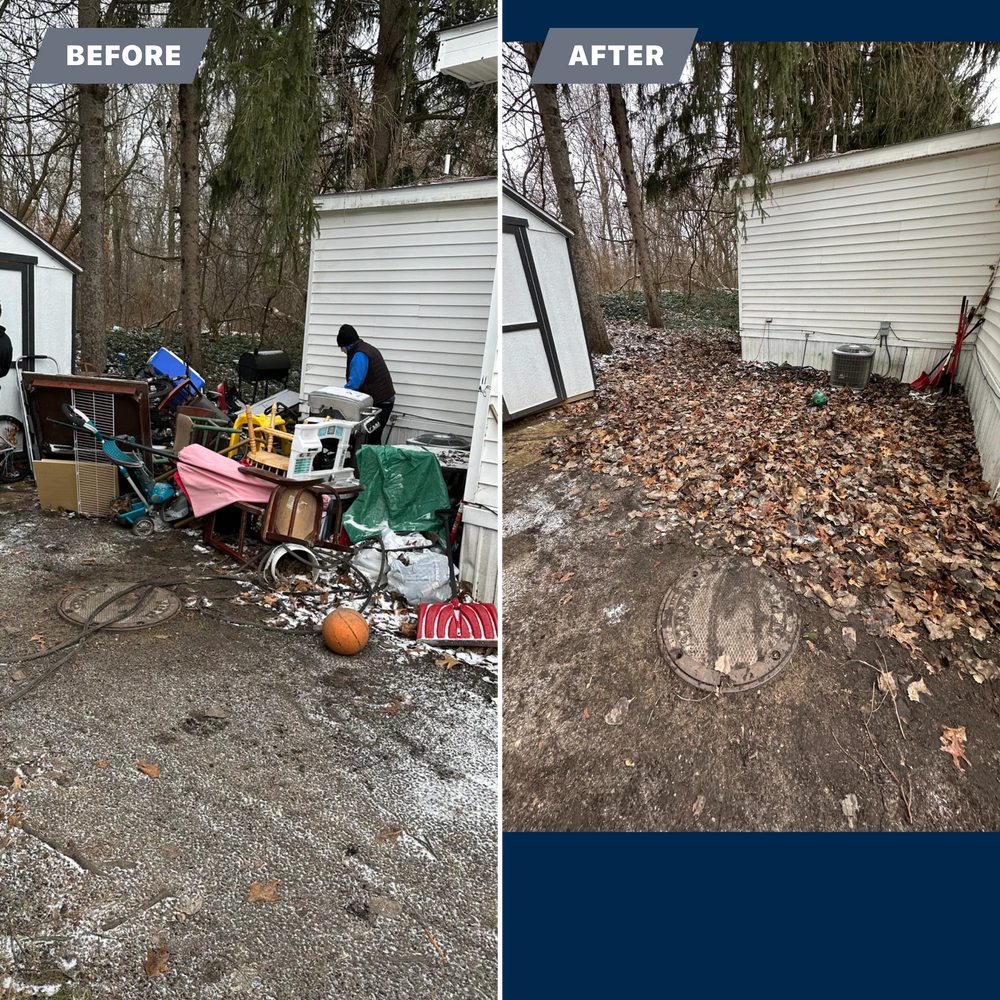 Before & Afters for Blue Eagle Junk Removal in Oakland County, MI