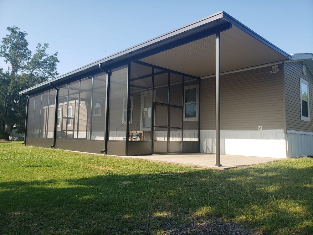 Transform your outdoor space with our custom patio covers, providing shade, protection from the elements, and a stylish addition that enhances both comfort and value for your home. for Northshore Patio Covers in Slidell, LA