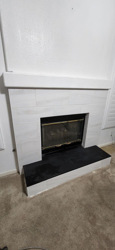 Accent wall/ Fireplaces for Flawless Tile Company in Boise, ID