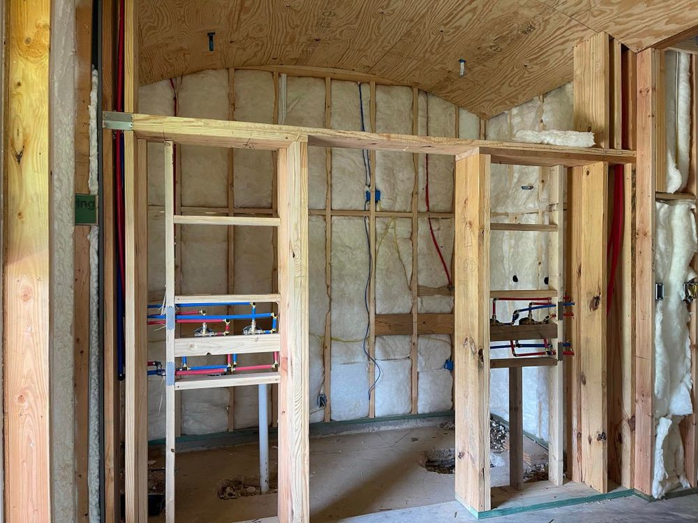 Our Insulation and Sheetrock service enhances your home's energy efficiency and interior comfort with expert installation, ensuring durability, noise reduction, and a seamless finish for every room in your house. for Heart of Texas Building and Framing in Waco, TX