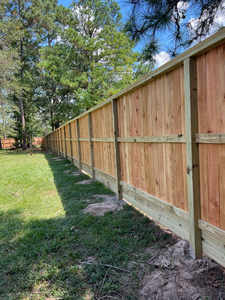 Fence for Silver Mines Landscape & Construction, LLC. in Houston, TX