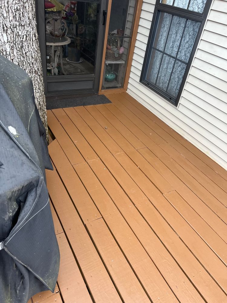 Deck Staining for Mike's Custom Painting in Kissee Mills, MO