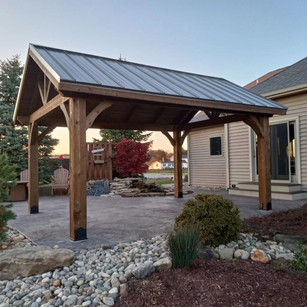 Our Custom Pavilions service offers tailored outdoor structures designed to enhance your home's beauty and functionality, creating a unique space for relaxation, entertainment, and enjoyment in your backyard. for Providence Home Improvement  in Fort Wayne, IN