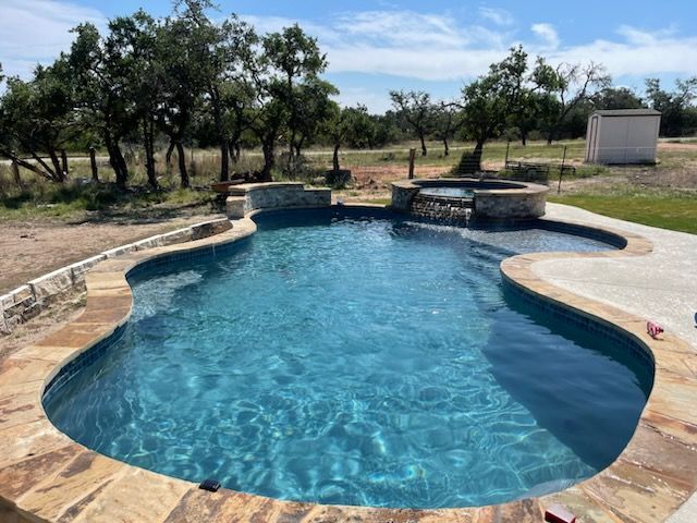 Residential Pools for JV Pool & Associates in San Antonio, Tx.